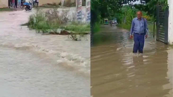 वैशाली में गंगा और गंडक का तांडव: हाजीपुर के दर्जनों गांव जल