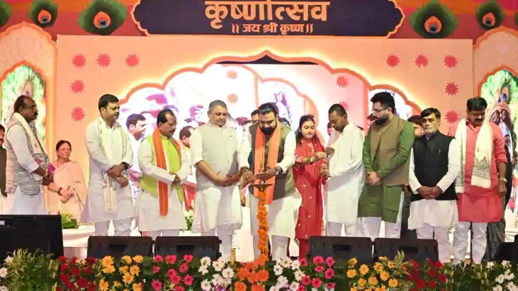 पटना के मिलर ग्राउंड में ‘कृष्णोत्सव 2026’ का भव्य आगाज, सीए पटना के मिलर ग्राउंड में ‘कृष्णोत्सव 2026’ का भव्य आगाज, सीए