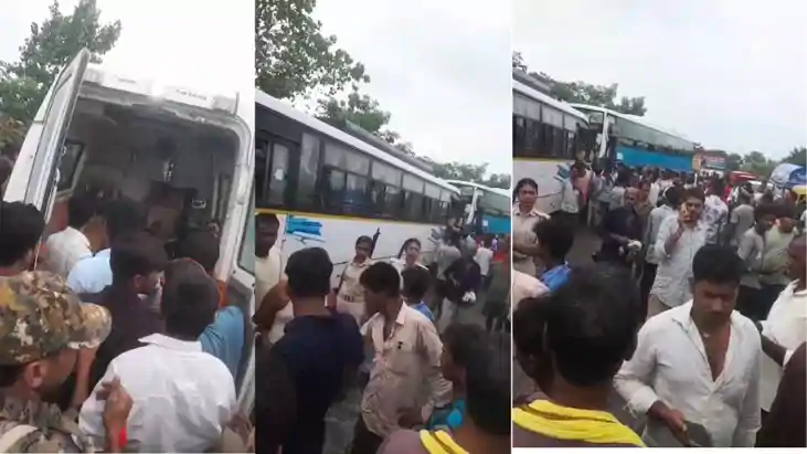 Bihar Road Accident : मुजफ्फरपुर-सीतामढ़ी मार्ग पर दो बसों क