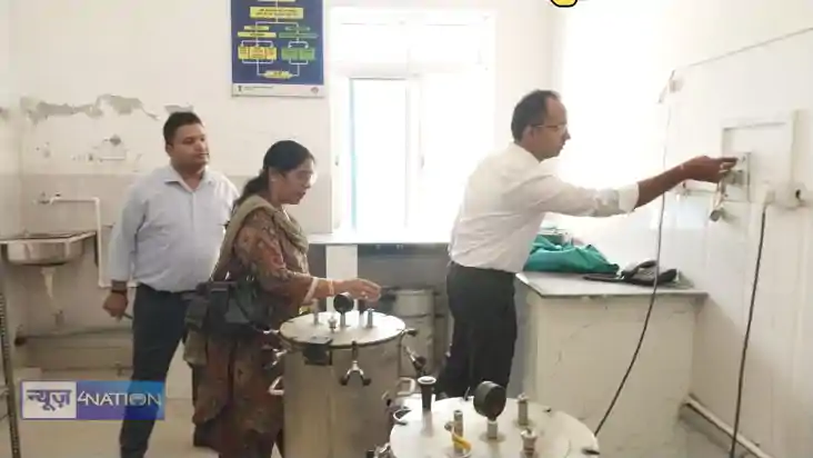 Bihar health system - निरीक्षण के दौरान स्वास्थ्य केंद्रों म