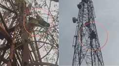 इंस्टाग्राम वाला प्यार, 80 फीट ऊंचा टावर और 3 घंटे का 'सुसाइड ड्रामा': सिरफिरे प्रेमी ने रोकी शादी, तो टावर पर चढ़ी युवती,  देखिए कैसे जांबाज थानाध्यक्ष ने बचाई जान