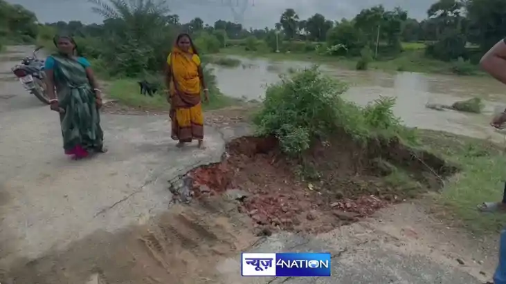 rain ruined nawada road rain ruined nawada road