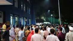 Nalanda One Dead Four Injured Electrocution Hospital Uproar