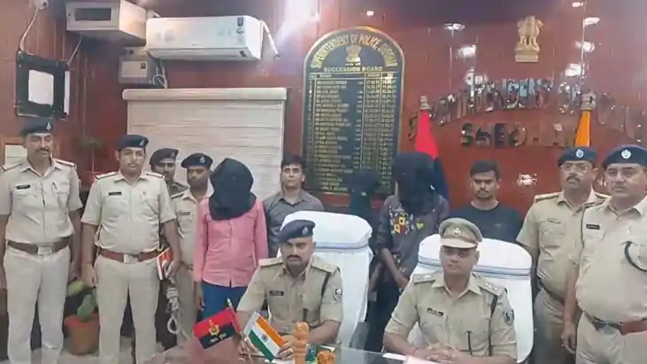 Sheohar Police Nab 3 Recover Pistol and Illegal Country Made
