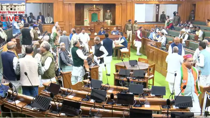 High Political Drama in Biha Assembly Session 