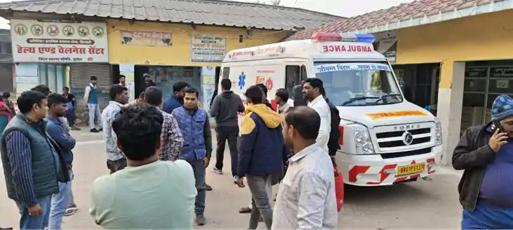  Bihar accident - NH-106 पर रफ्तार का कहर, कार की टक्कर से व