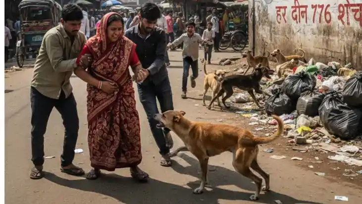 Dogs are rampaging in Bihar 776 people are being attacked da