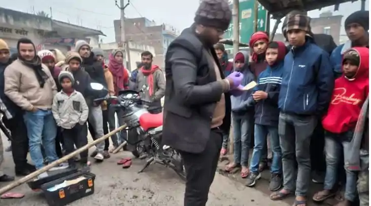 जमीन कारोबारी को माथे में सटाकर मारी गोली, मौके पर मौत, जिला