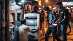 Bihar Cyber Crime - साइबर ठगों की शातिर चाल, एटीएम में हेल्पलाइन का बदल दिया नंबर, हेल्प मांगने पर ग्राहक के खाते से गायब हो गए रुपए