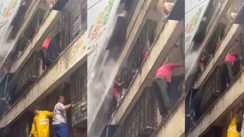 Mumbai andheri west sra building fire gaodevi dongar rescue operation 
