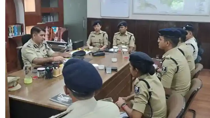 Patna police security ig review meeting