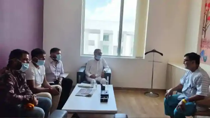 Anant Singh met Ram Kripal Yadav 