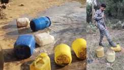 Munger Police raid Mahua mafia 