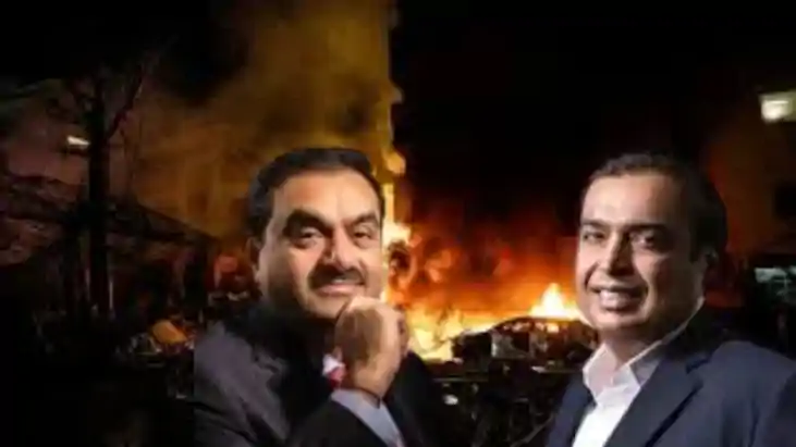 Iran US Israel War Shakes Stock Market Hits Mukesh  Adani We