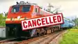 railway cancelled trains