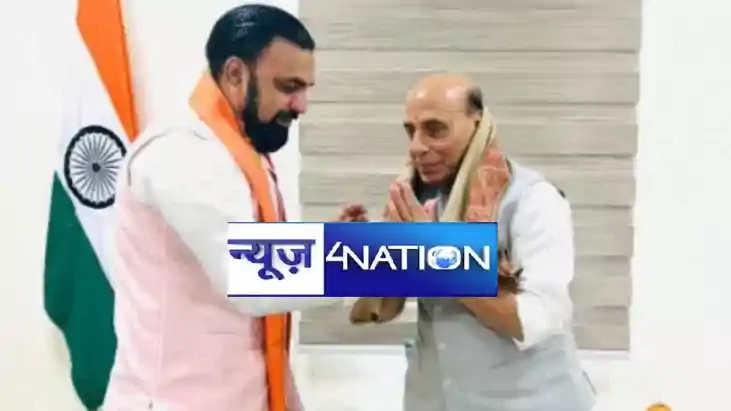 Samrat Chaudhary Meets Rajnath Singh Bihar Politics Stirred