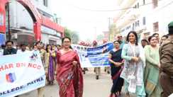 Bihar Election 2025 : एनएसएस और एनसीसी के एसवीईईपी कार्यक्रम में शामिल हुई स्वीप आइकॉन नीतू चंद्रा, छात्र-छात्राओं को मतदान के लिए किया जागरूक 