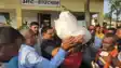 Bagaha Flood Relief distribution by Satish Chandra Dubey