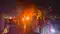 Two Trucks Catch Fire After Fierce Collision in Motihari