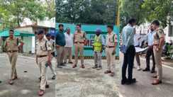 एसपी ट्रैफिक के नेतृत्व में अधिकारियों ने यातायात व्यवस्था का किया निरीक्षण : जाम से निपटने के दिए सख्त निर्देश, नागरिकों से सहयोग की अपील