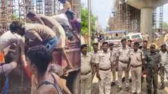 Khagaria Liquor Laden Tractor Triggers Loot Police Seize It