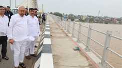 Nitish Kumar Inspects Flood Situation Ganga