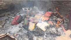 Docs torched before Dy CM visit office records burnt video viral