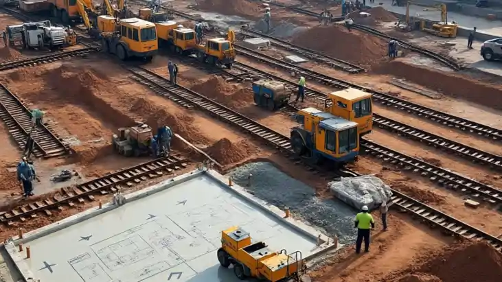 डालमियानगर रेल कारखाना स्थल और उपेंद्र कुशवाहा की फाइल फोटो।