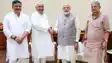 Nitish Kumar met PM Modi