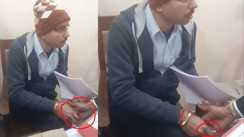 Muzaffarpur DCLR court staff caught taking bribe video sparks row