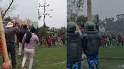 Bettiah Mob Beats Police Women Cops Injured SHO 5 Officers Hurt