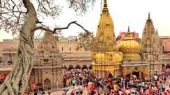 Firing at Kashi Vishwanath Temple 