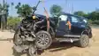 muzaffarpur bjp leader fortuner hits scooty two girls died