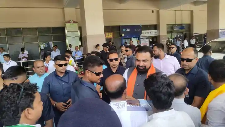 Samrat Choudhary Reaches Gaya for Talks on New Criminal Laws