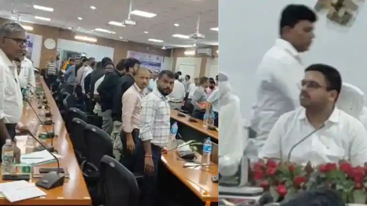 'उद्योग संवाद' में DM ने सुनीं 100 से अधिक उद्यमियों की समस्