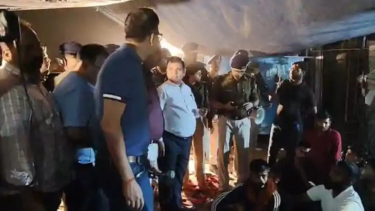 Midnight Crackdown on Home Guard Protest at NH 31