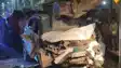havoc of speed mukhiya car went out of control and rammed into a shop in Bhagalpur killing one and injuring eight