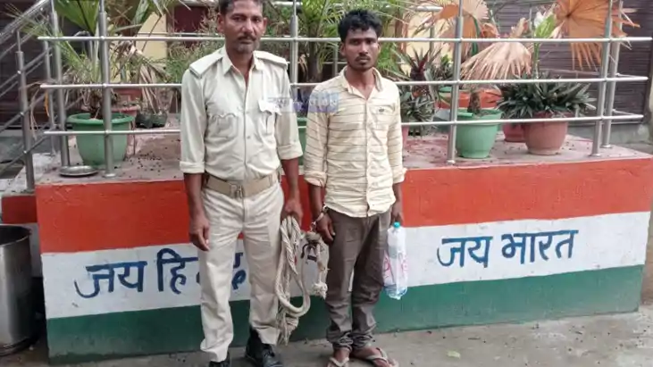Muzaffarpur Escaped custody accused caught 
