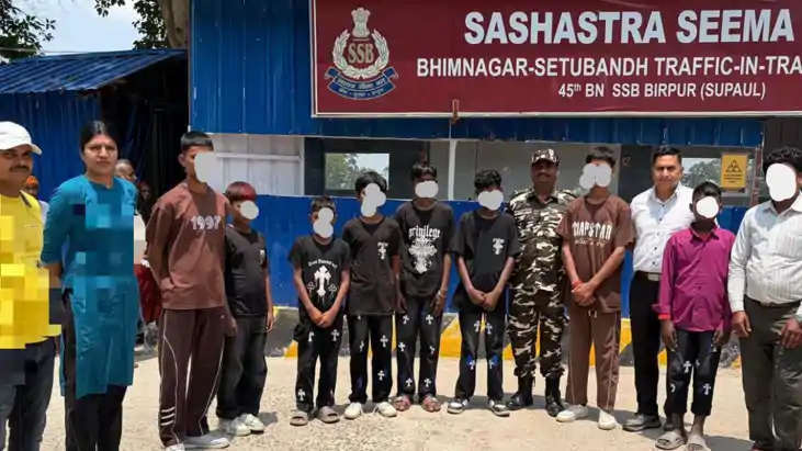 भारत-नेपाल सीमा पर एसएसबी की बड़ी कार्रवाई: मानव तस्करी का प