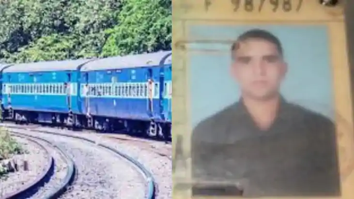 ट्रेन में ठंड लगने पर फौजी ने मांगा कंबल, कोच अटेडेंट ने चाक