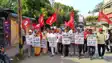 मुख्य चुनाव आयुक्त के खिलाफ भाकपा माले ने निकाला प्रतिरोध मार्च, ज्ञानेश कुमार का फूंका पुतला