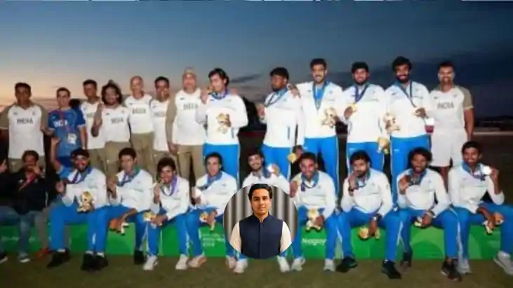 Vaibhav Suryavanshi Honored After India Asian Games Gold