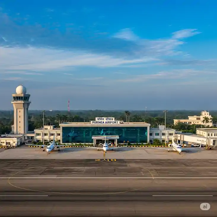 Bihar airport news - पूर्णिया एयरपोर्ट से विमानों के उड़ान भ Bihar airport news - पूर्णिया एयरपोर्ट से विमानों के उड़ान भ
