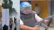 Siwan AK 47 Row Bihar Students Dance Through Water Cannons in Protest