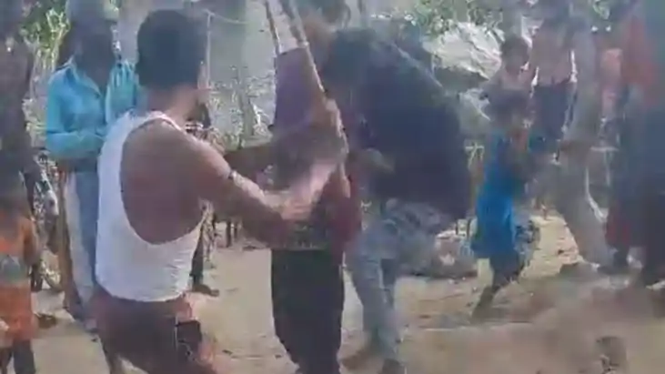 Muzaffarpur Couple Beaten by Mob Viral Video Sparks Outrage