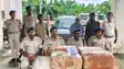 Police Seize 54 Kg Ganja Arrest Three After Chase