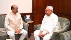 Nitish Kumar met Lok Sabha Speaker Om Birla 
