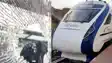 Motihari Vande Bharat Attacked Again Stone Pelting Shatters Coach Window