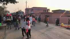 Balughat Turns Battleground Wage Clash Halts Traffic for 6 Hours