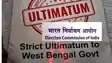 EC Gives Bengal Govt Ultimatum Action If Orders Ignored by Feb 9